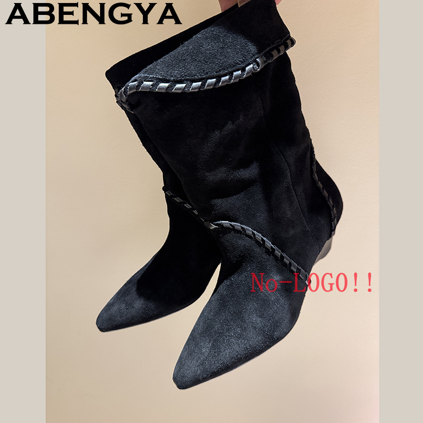 2026 Real Suede Leather Fashio - Ethnic Fashion Week 评论和价格