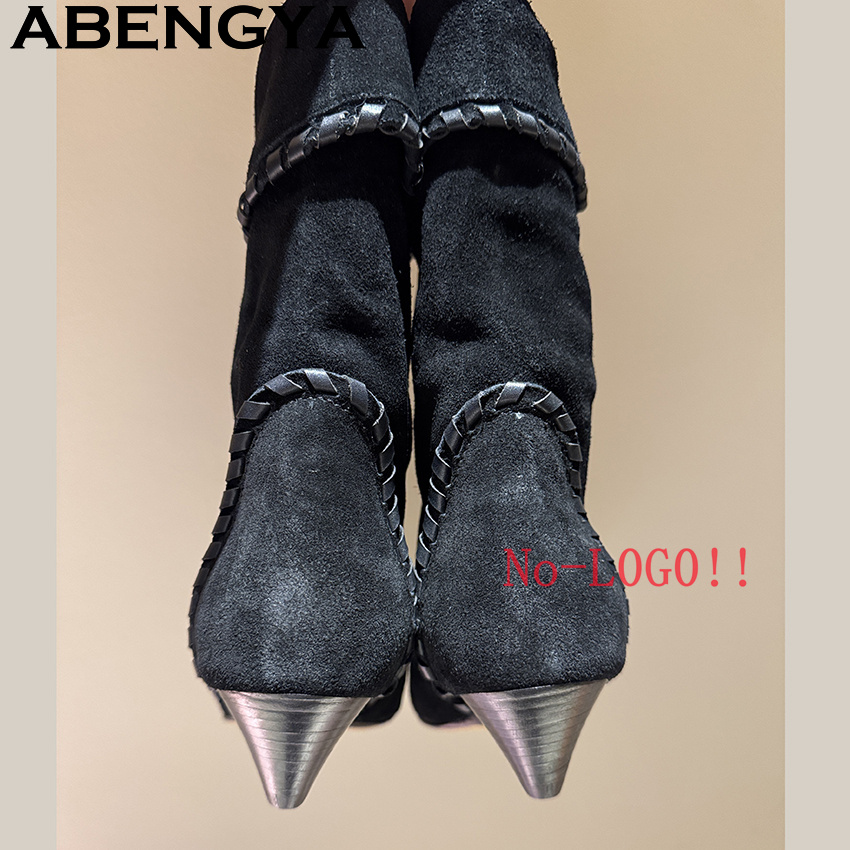 2026 Real Suede Leather Fashio - Ethnic Fashion Week 评论和价格