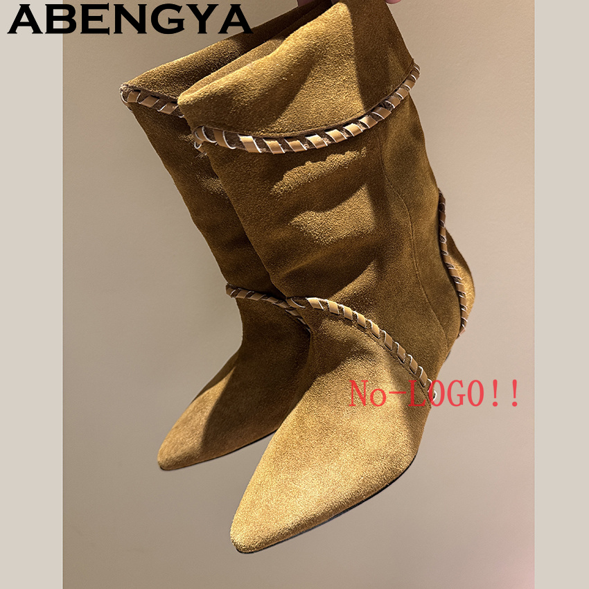 2026 Real Suede Leather Fashio - Ethnic Fashion Week 评论和价格