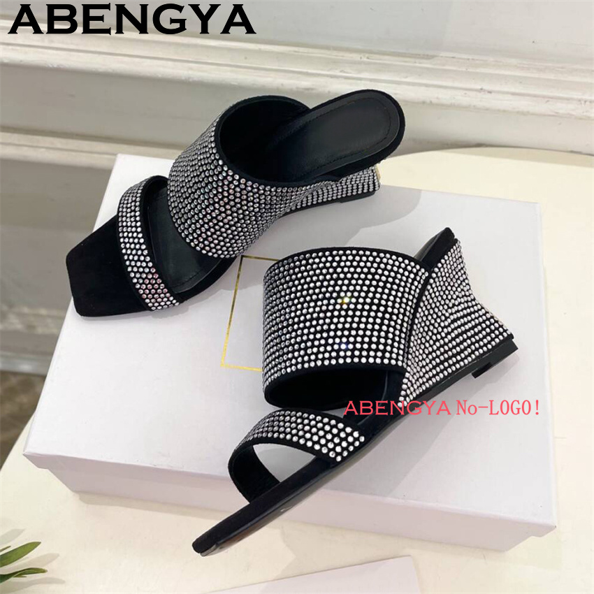 Elegant Style Rhinestone Wedge - Ethnic Fashion Week 评论和价格
