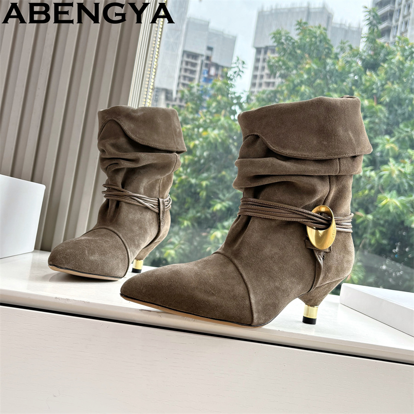 Size 35-42 Kitten Heel Ankle B - Ethnic Fashion Week 评论和价格