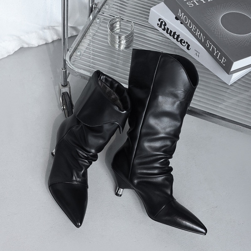 Pointy Toe Kitten Heels Mid Ca - Ethnic Fashion Week 评论和价格