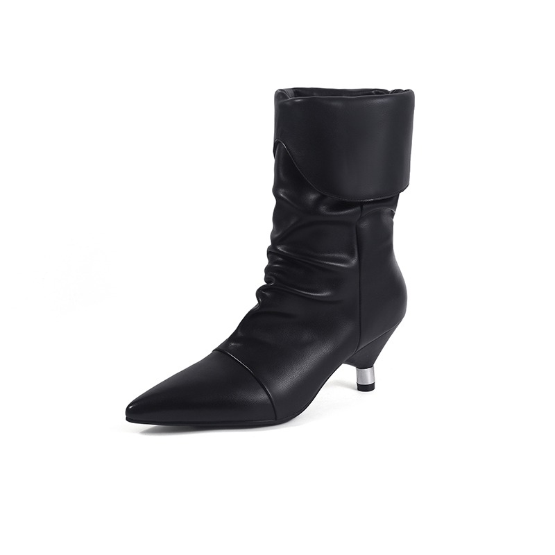 Pointy Toe Kitten Heels Mid Ca - Ethnic Fashion Week 评论和价格