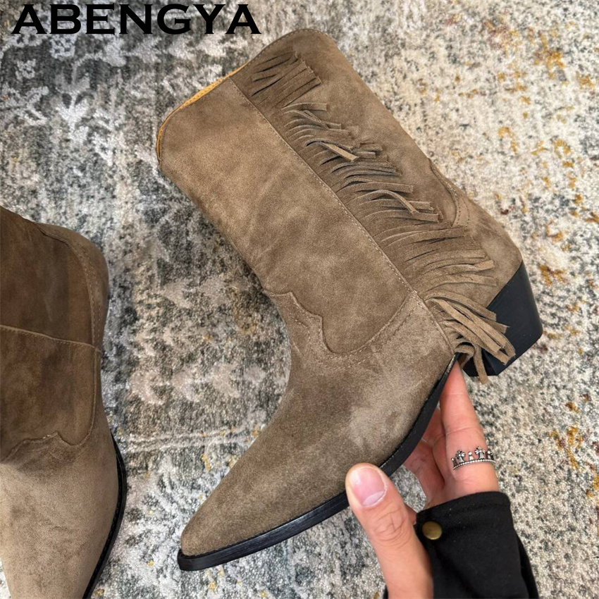 New Suede Tassels Designer Ank - Ethnic Fashion Week 评论和价格