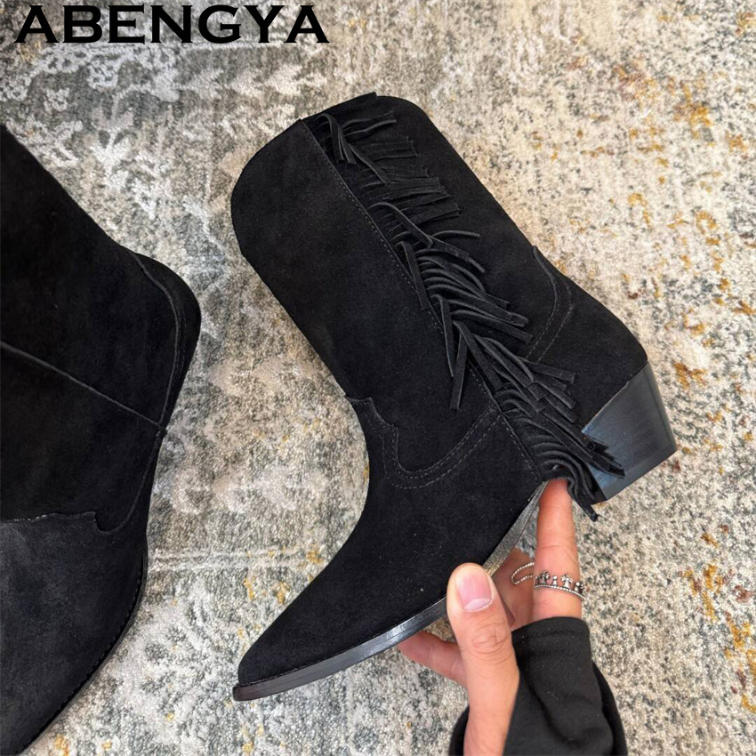 New Suede Tassels Designer Ank - Ethnic Fashion Week 评论和价格