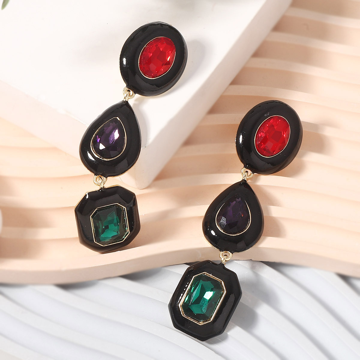 Retro-chic enamel, unique ethn - Ethnic Chic Fashion 评论和价格