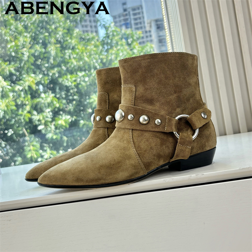 Winter Flat Ankle Boots for Wo - Ethnic Fashion Week 评论和价格