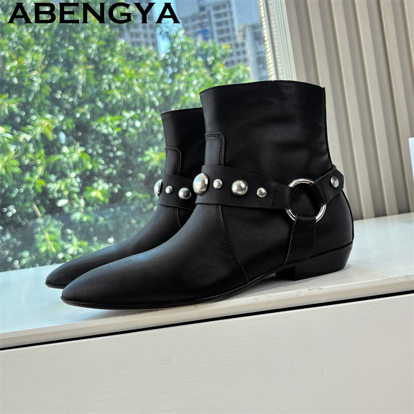 Winter Flat Ankle Boots for Wo - Ethnic Fashion Week 评论和价格