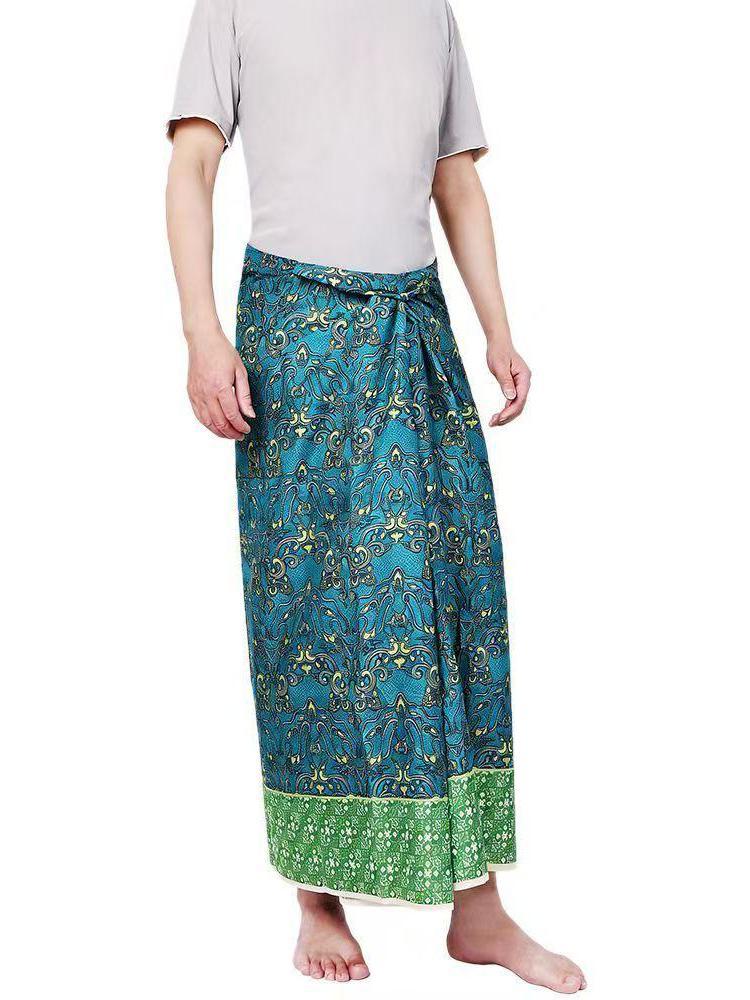 Unisex Sarong Longyi Lungi Bat - Batik Sarong Wrap 评论和价格