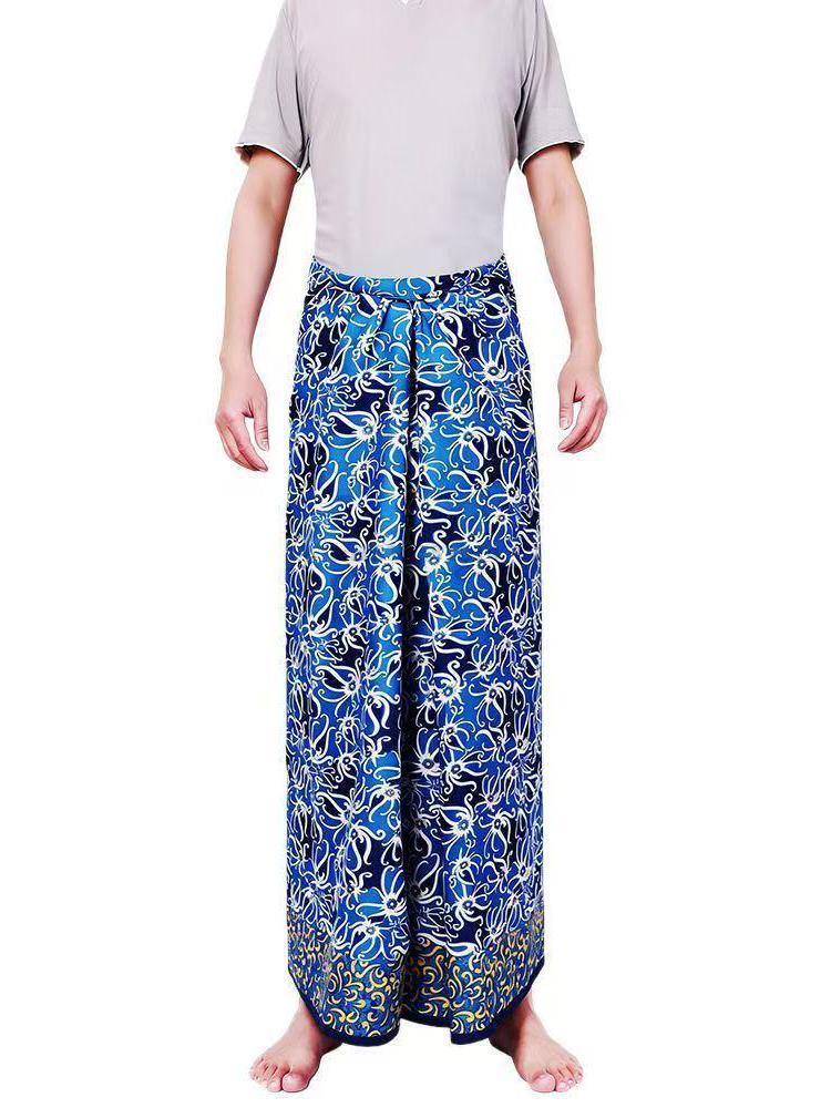 Unisex Sarong Longyi Lungi Bat - Batik Sarong Wrap 评论和价格